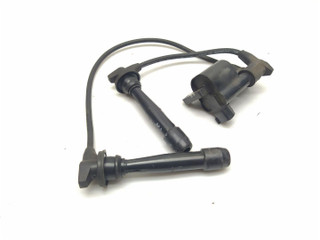 катушка зажигания Kia Cerato 1 поколение LD 2004, 1.6 л., MPI, G4ED, бензин, АКПП, clear silver / 6c, хетчбэк 5 дв., передний привод, правый руль, 27310-26600