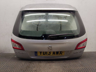 крышка багажника (дверь 3-5) Peugeot 508 1 поколение 2013, 2.0 л., HDi, RHF (DW10BTED4), дизель, 6МКПП, серебро, универсал, передний привод, правый руль, 1606394380