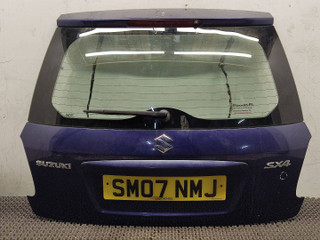 крышка багажника (дверь 3-5) Suzuki SX4 1 поколение 2007, 1.6 л., i, M16A, бензин, 5МКПП, синий, хетчбэк 5 дв., передний привод, правый руль, 69100-79J00