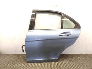 дверь задняя левая Mercedes-Benz C-Класс W204/S204/C204 [рестайлинг] W204 2011, 2.1 л., CDi, OM 651.911, дизель, 6МКПП, indigolithblau / 230, седан, задний привод, правый руль, A2047300105, A2047302100