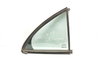 форточка двери Mercedes-Benz E-Класс W211/S211 2003, 2.2 л., CDi, OM 646.963, дизель, АКПП, серебро, 744u, седан, задний привод, правый руль