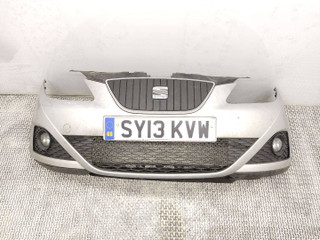 бампер передний SEAT Ibiza 4 поколение 6J 2012, 1.2 л., TDi, CFWA, дизель, 5МКПП, ice silver / lx7w, универсал, передний привод, правый руль, 6J0807217H
