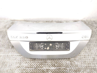 крышка багажника (дверь 3-5) Mercedes-Benz CLK-Класс C209/A209 [рестайлинг] C209 2006, 2.2 л., CDi, OM 646.966, дизель, АКПП, iridiumsilber / 775, купе, задний привод, правый руль, A2097500275