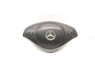 подушка безопасности водителя Mercedes-Benz Vito W639 [рестайлинг] 2011, 2.1 л., CDi, дизель, 6МКПП, arktikweiss / 9147, минивэн, задний привод, правый руль, A6398602502