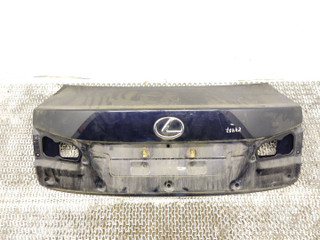 крышка багажника (дверь 3-5) Lexus IS 2 поколение (XE20) [рестайлинг] XE20 2008, 2.2 л., D, 2AD-FHV, дизель, 6МКПП, dark blue / 8u0, седан, задний привод, правый руль, 64401-53110