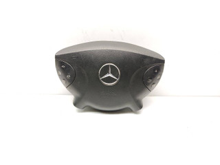 подушка безопасности водителя Mercedes-Benz E-Класс W211/S211 S211 2005, 2.2 л., CDi, дизель, АКПП, iridiumsilber / 775, универсал, задний привод, правый руль, A2118601202
