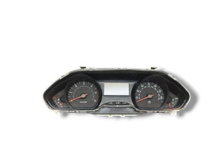 щиток приборов (приборная панель) Peugeot 208 1 поколение 2012, 1.4 л., HDi, 8HR (DV4C), дизель, 5МКПП, gris aluminium / ezr, хетчбэк 3 дв., передний привод, правый руль, 9800860880