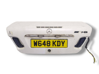 крышка багажника (дверь 3-5) Mercedes-Benz CLK-Класс W208/A208 [рестайлинг] A208 2000, 2.3 л., Kompr, M 111.975, бензин, АКПП, белый, 366, кабриолет, задний привод, правый руль, A2087500475