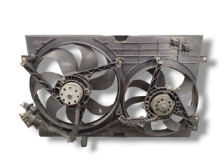 вентилятор радиатора Volkswagen Golf 4 поколение 2003, 1.9 л., SDi, AQM, дизель, 5МКПП, black magic / lc9z, хетчбэк 5 дв., передний привод, правый руль, 1J0121207M