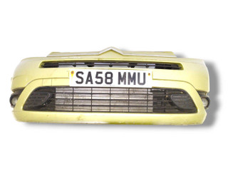 бампер передний Citroen C4 Grand Picasso 1 поколение 2008, 1.6 л., HDi, 9HZ (DV6TED4), дизель, робот, jaune anodise / kaq, минивэн, передний привод, правый руль, 9654196177