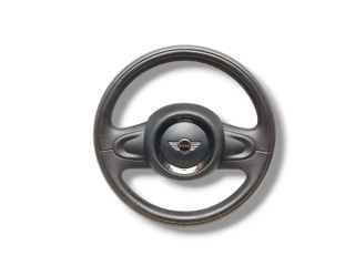 руль Mini Cooper 2 поколение [рестайлинг] R56 2012, 1.6 л., i, N16 B16 A, бензин, 6МКПП, chili red / 851, хетчбэк 3 дв., передний привод, правый руль, 32302752916, 32306791372