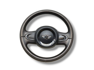 руль Mini Cooper 2 поколение [рестайлинг] R56 2011, 1.6 л., i, N16 B16 A, бензин, 6МКПП, chili red / 851, хетчбэк 3 дв., передний привод, правый руль, 32302752916, 32306791372