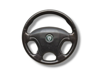 руль Jaguar X-Type 1 поколение X400 2003, 2.1 л., i, YB (AJ-V6), бензин, 5МКПП, narvik black / pec, седан, передний привод, правый руль, C2S21365LEG, C2S30446LEG
