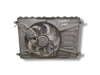 вентилятор радиатора Ford Mondeo 4 поколение 2009, 2.0 л., TDCi, QXBA, дизель, 6МКПП, thunder / t6, универсал, передний привод, правый руль, 6G91-8C607-PE