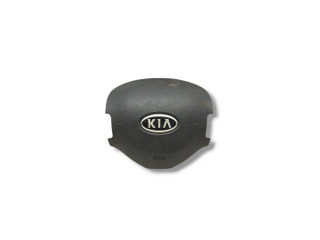 подушка безопасности водителя Kia Ceed 1 поколение [рестайлинг] ED 2010, 1.6 л., CRDi, D4FB, дизель, 6МКПП, machine silver / 9s, хетчбэк 5 дв., передний привод, правый руль, 56900-1H600, 1H596-01010