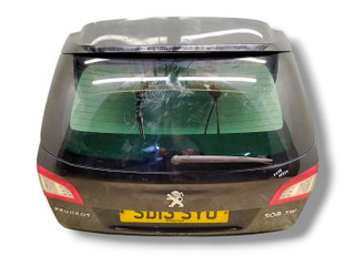 крышка багажника (дверь 3-5) Peugeot 508 1 поколение 2013, 2.0 л., HDi, RHF (DW10BTED4), дизель, 6МКПП, noir perla nera / ktv, универсал, передний привод, правый руль, 1606394380