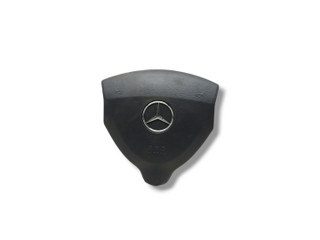 подушка безопасности водителя Mercedes-Benz A-Класс W169 2005, 2.0 л., CDi, OM 640.940, дизель, вариатор, polarsilber / 761, хетчбэк 5 дв., передний привод, правый руль, 0008607403