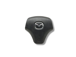 подушка безопасности водителя Mazda 6 1 поколение [рестайлинг] GG 2007, 1.8 л., i, L8-DE, бензин, 5МКПП, black / 16w, хетчбэк 5 дв., передний привод, правый руль, 0589-P1-000567