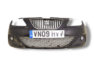бампер передний SEAT Ibiza 4 поколение 6J 2009, 1.4 л., i, BXW, бензин, 5МКПП, negro magico / lc9z, хетчбэк 3 дв., передний привод, правый руль, 6J0807217H