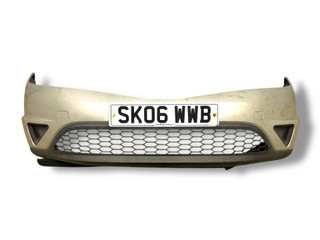 бампер передний Honda Civic 8 поколение FK2 2006, 1.8 л., i-VTEC, R18A2, бензин, 6МКПП, champagne silver / yr559m, хетчбэк 5 дв., передний привод, правый руль, 71101-SMG-E00ZJ