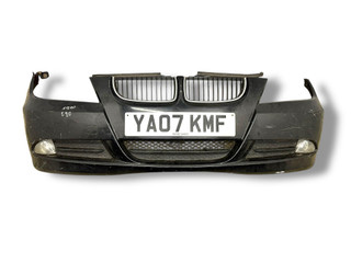 бампер передний BMW 3 серия E90/E91/E92/E93 E90 2007, 2.0 л., i, N46 B20 B, бензин, 6МКПП, black saphir, седан, задний привод, правый руль, 51117170051, 7170051
