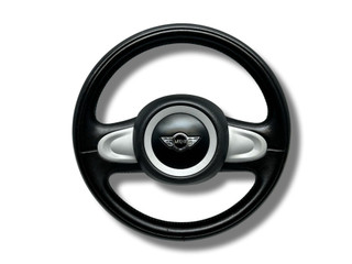 руль Mini Cooper 2 поколение R56 2007, 1.6 л., i, N12 B16 A, бензин, 6МКПП, astro black / a25, хетчбэк 3 дв., передний привод, правый руль, 32302752916, 32302757663