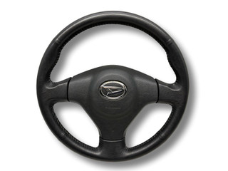 руль Daihatsu Terios 2 поколение J200 2008, 1.5 л., i, 3SZ-VE, бензин, 5МКПП, grey / s33, внедорожник 5 дв., полный привод, правый руль, GS131-07270, 45130-B4020-B0