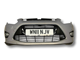 бампер передний Ford Grand C-Max 2 поколение 2010, 1.6 л., TDCi, T1DA, дизель, 6МКПП, dark micastone / ga, минивэн, передний привод, правый руль, 1758223, AM51-17762-ACXWAA