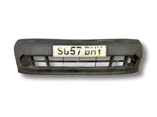 бампер передний Renault Kangoo 1 поколение [рестайлинг] 2007, 1.5 л., DCi, K9K 714, дизель, 5МКПП, gris sideral / teb64, фургон, передний привод, правый руль, 8200152587