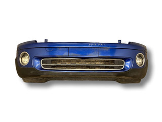 бампер передний Mini Cooper 2 поколение R56 2008, 1.6 л., i, N12 B16 A, бензин, 6МКПП, lightning blue / a63, хетчбэк 3 дв., передний привод, правый руль, 7147840