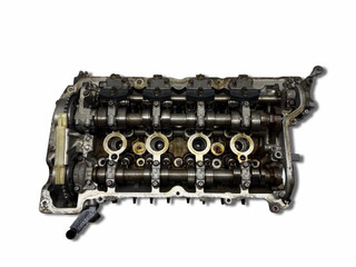 головка блока цилиндров Mini Cooper 2 поколение R56 2006, 1.6 л., i, N12 B16 A, бензин, 5МКПП, astro black / a25, хетчбэк 3 дв., передний привод, правый руль, 0200HR, 11122470427, 2470427
