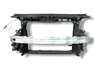 передняя панель крепления облицовки (телевизор) Audi A3 8P [2-й рестайлинг] 2009, 2.0 л., TDi, CBAB, дизель, робот, ibisweiss / ly9c, хетчбэк 5 дв., передний привод, правый руль, 8P0805594C, 8P0805588L, 8P0807113F