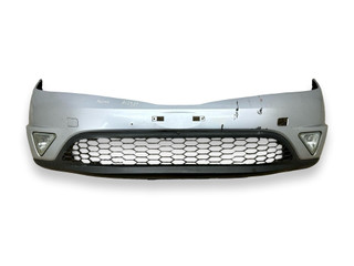 бампер передний Honda Civic 8 поколение 2008, 2.2 л., cTDi, N22A2, дизель, 6МКПП, alabaster silver / nh700m, хетчбэк 5 дв., передний привод, правый руль, 71102-SMGA-ZZ00