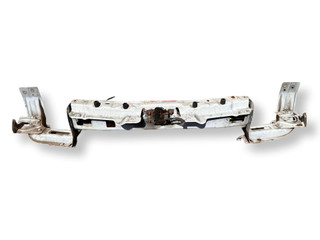 передняя панель крепления облицовки (телевизор) Peugeot Bipper 1 поколение 2011, 1.4 л., HDi, 8HS (DV4TED), дизель, 5МКПП, blanc banquise / ewp, фургон, передний привод, правый руль, 7106F6