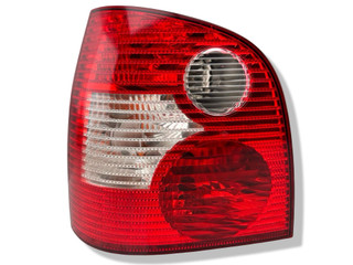 фонарь задний левый Volkswagen Polo 4 поколение 2001, 1.2 л., i, BMD, бензин, 5МКПП, summerblue / la5f, хетчбэк 5 дв., передний привод, правый руль, 6Q6945095G
