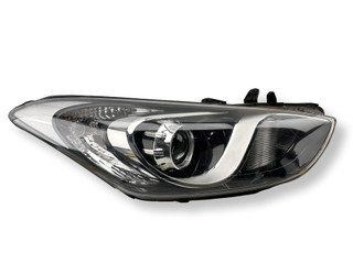 Фара галоген правая Hyundai i30 GD 2014, 1.6 л., CRDi, D4FB, дизель, 6МКПП, sleek silver / rah, хетчбэк 5 дв., передний привод, правый руль, 92102-A6030