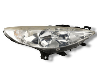 Фара галоген правая Peugeot 207 1 поколение 2009, 1.4 л., i, KFV (TU3A), бензин, 5МКПП, gris aluminium / ezr, хетчбэк 5 дв., передний привод, правый руль, 9680131280