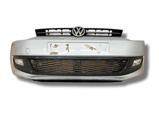 бампер передний Volkswagen Polo 5 поколение 2010, 1.2 л., i, CGPA, бензин, 5МКПП, хетчбэк 3 дв., передний привод, правый руль, 6R0807221