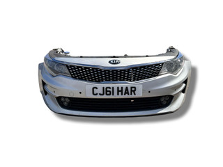 передняя часть (ноускат) Kia Optima 4 поколение 2015, 1.7 л., CRDi, дизель, 6МКПП, silky silver / 4ss, седан, передний привод, правый руль, 86511-D4010, 64101-D4000, 92101-D4270, 92102-D4270, 28271-2A880, 25310-D4350, 25380-D4300, 64900-D4020