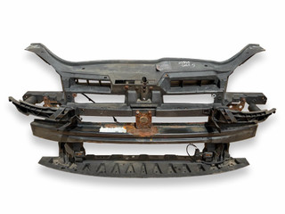 передняя панель крепления облицовки (телевизор) Volkswagen Golf 5 поколение 2007, 1.9 л., TDi PD, BXE, дизель, 5МКПП, unitedgrey, хетчбэк 5 дв., передний привод, правый руль, 1K0805588T, 1K0805594H, 1T0807581, 1K0807582
