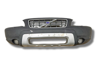 бампер передний Volvo XC70 1 поколение [рестайлинг] 2006, 2.4 л., D5, D 5244 T4, дизель, 5МКПП, ocean blue, универсал, полный привод, правый руль, 9190896, 8693622