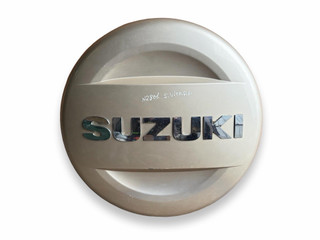 чехол запаски Suzuki Grand Vitara 2 поколение JT 2007, 1.6 л., i, M16A, бензин, 5МКПП, clear beige / zdk, внедорожник 3 дв., полный привод, правый руль, 72821-65JT0-A, 72825-65U10-A