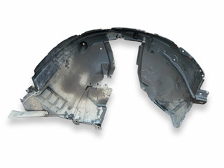 защита арок передняя левая (подкрылок) Nissan Qashqai 2 поколение 2014, 1.5 л., DCi, K9K 636, дизель, 6МКПП, noir / z11, внедорожник 5 дв., передний привод, правый руль, 638434EA0A