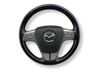 руль Mazda 6 GH 2008, 2.0 л., i, LF17, бензин, 6МКПП, galaxy grey / 32s, хетчбэк 5 дв., передний привод, правый руль, GDK557K00, GS1D32980D
