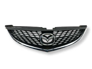 решетка радиатора Mazda 6 GH 2008, 2.0 л., i, LF17, бензин, 6МКПП, galaxy grey / 32s, хетчбэк 5 дв., передний привод, правый руль, GS1D50712