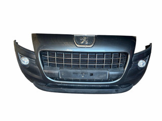 бампер передний Peugeot 3008 1 поколение 2012, 1.6 л., HDi, 9HR (DV6C), дизель, 6МКПП, gris shark, минивэн, передний привод, правый руль, 9684345077