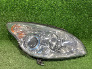 Фара галоген правая Hyundai i30 1 поколение 2008, 1.6 л., CRDi, D4FB, дизель, 5МКПП, vivid blue / bv, хетчбэк 5 дв., передний привод, правый руль, 91102-2LXXX