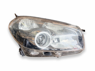 Фара галоген правая Nissan Qashqai+2 J10 [рестайлинг] 2013, 1.5 л., DCi, дизель, 6МКПП, внедорожник 5 дв., передний привод, правый руль, 1LL010335-14, 26010BR01B