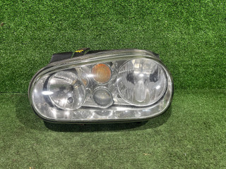 Фара галоген левая Volkswagen Golf 4 поколение 2002, 1.9 л., TDi PD, ASZ, дизель, 6МКПП, reflex silver / la7w, хетчбэк 3 дв., передний привод, правый руль, 1J29410150, 89307390, 1J29410150D