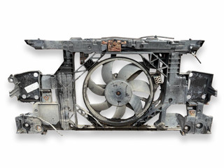 передняя панель крепления облицовки (телевизор) Renault Megane 3 поколение 2010, 1.6 л., i, K4M 858, бензин, 6МКПП, glacier white / ov369, хетчбэк 3 дв., передний привод, правый руль, 752100004R